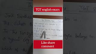 TGT english exam questions Edu Spark Swati #english