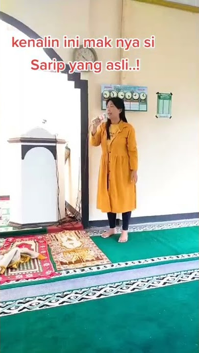 video asli viral emak emak nyari anak yang nendang si syarif..