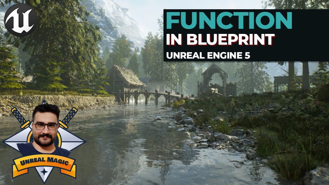 unreal engine 5 beginner functions in blueprints - YouTube