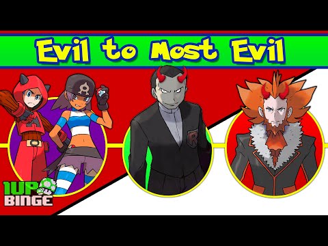 Pokemon Villainous Teams: Evil to Most Evil