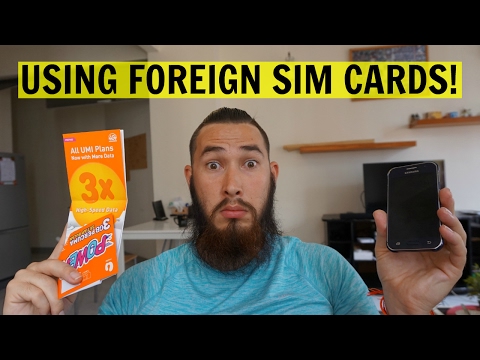 COMO USAR seu telefone no estrangeiro!