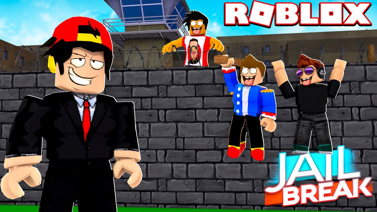 My New Jail Break Crew Are Noobs Youtube - ropo and jack roblox jailbreak