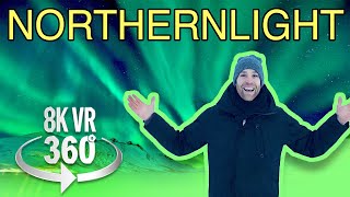 Be amazed by these Northern Lights - Guided Tour - 8K 360 VR Video! screenshot 5