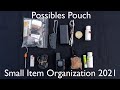 Possibles Pouch / Small Item Organization 2021