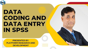 Data Coding and Data Entry in SPSS