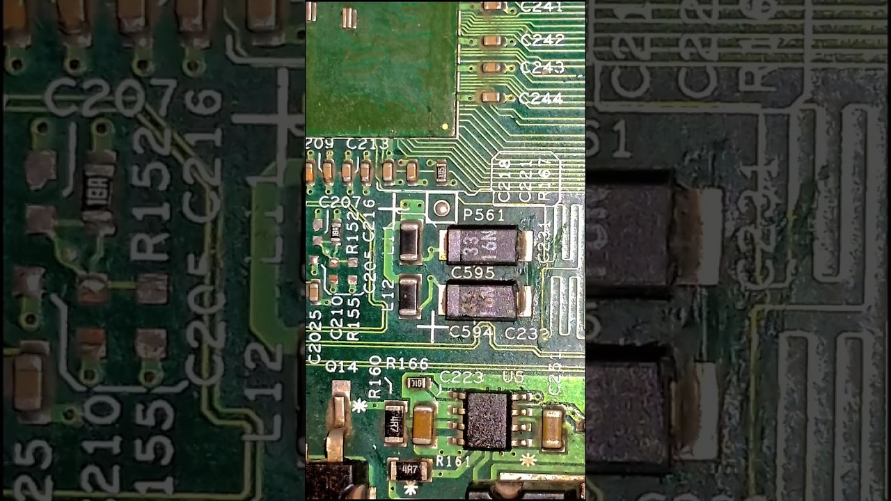 Don't confuse tantulum Capacitors with Diodes 