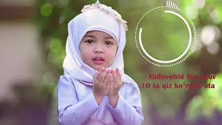 Abduvohid Hasanov qiz bola ham farzant eshiting