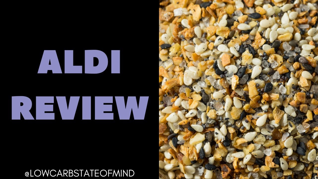 Aldi Everything Bagel Seasoning Review - YouTube