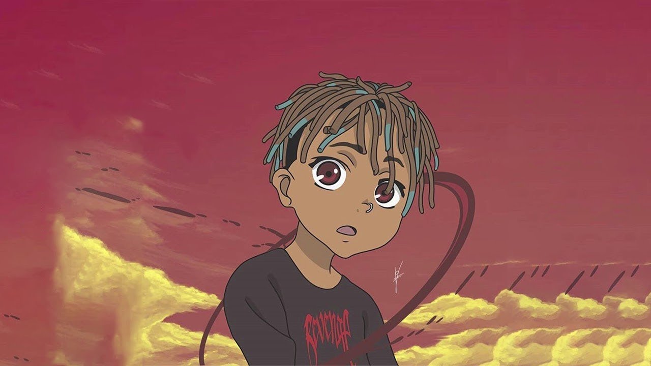 Juice wrld anime drawing