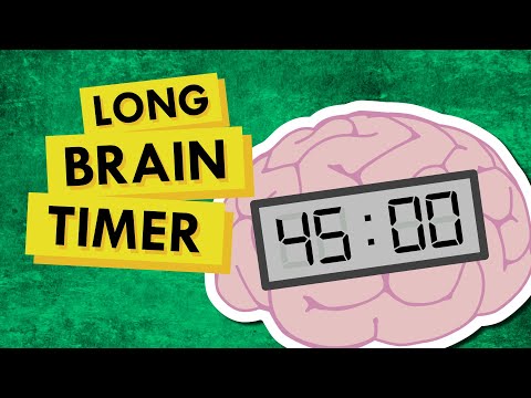 Long Brain Timer (45 Minutes Focused / 15 Minutes Break) - Long Brain Timer (45 Minutes Focused / 15 Minutes Break)