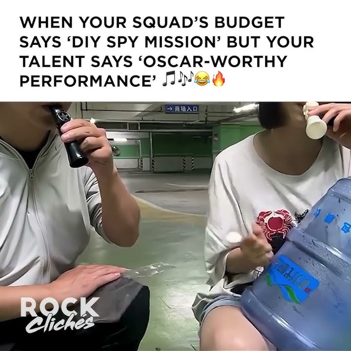 When the assignment was ‘Mission Impossible’ but you and your partner-in-crime only have a kazoo