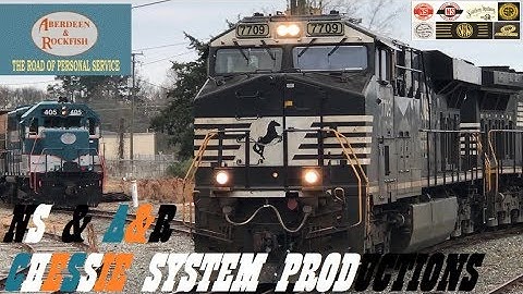 [NS]P41-05 Passes [A&R]In the Old Yard W/7709 ES40DC & 9303 D9-40CW W/A Hollering 2nd Gen K5HL😂