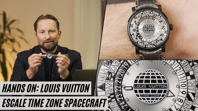 Pre-Owned Louis Vuitton Escale Time Zone Q5D200 Luxury Watch Review 