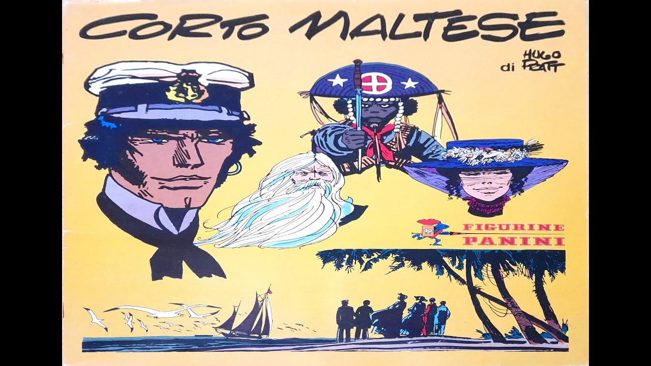 Panini 1977 COMPLETE Corto Maltese sticker album review. - YouTube