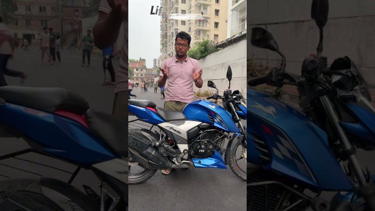 TVS Apache RTR 160 4V 2022 Blue