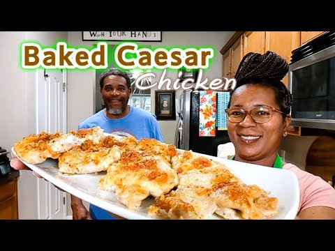 Baked Caesar Chicken | You've Gotta Try This Easy Recipe - YouTube