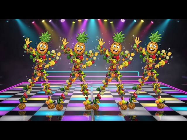 Funky Fruit Groove Song, Disco, Silly Children's Song - YouTube