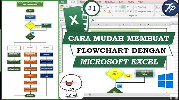 Cara Membuat Flowchart di Ms Excel || Tutorial Flowchart