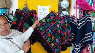 Artesanas del bordado en huipiles, blusas, chales y más en el Pueblo mágico de TLATLAUQUITEPEC, PUE
