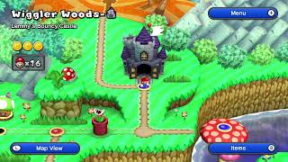 Playing Wiggler Woods - NSMBU