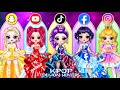 K Pop Demon Hunters Social Media Prom Dress Glow Up For Rumi Zoey Mira DIY Fashion Paper Dolls 
