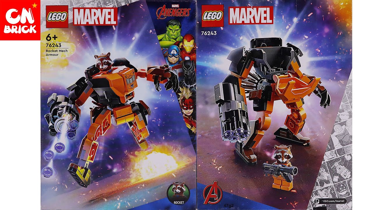 76243 LEGO Marvel Avengers Rocket Mech Armor