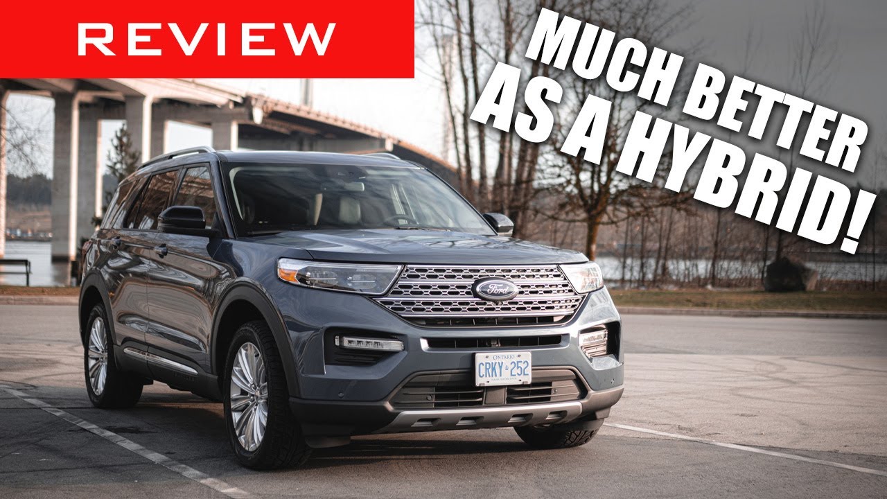 2021 Ford Explorer Hybrid Review / It's Much Better as a Hybrid - YouTube