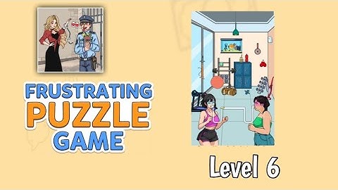 Frustrating Puzzle Game Level 6 walkthrough solution