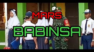 MARS BABINSA (Video/Lirik) Pengabdian Prajurit Kewilayahan SELALU ada di Tengah Masyarakat