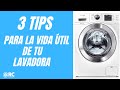 3 Tips de mantenimiento en tu lavadora