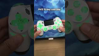GAMINJA RGB Light Wireless Game Controller For PS4 PS3 Console Computer PC LED