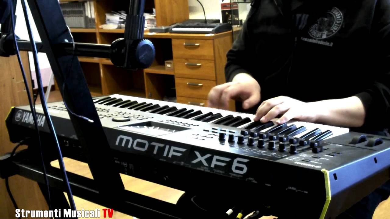 Yamaha Motif XF - Sample Library Mark V Chick Corea - Demo by Manuele