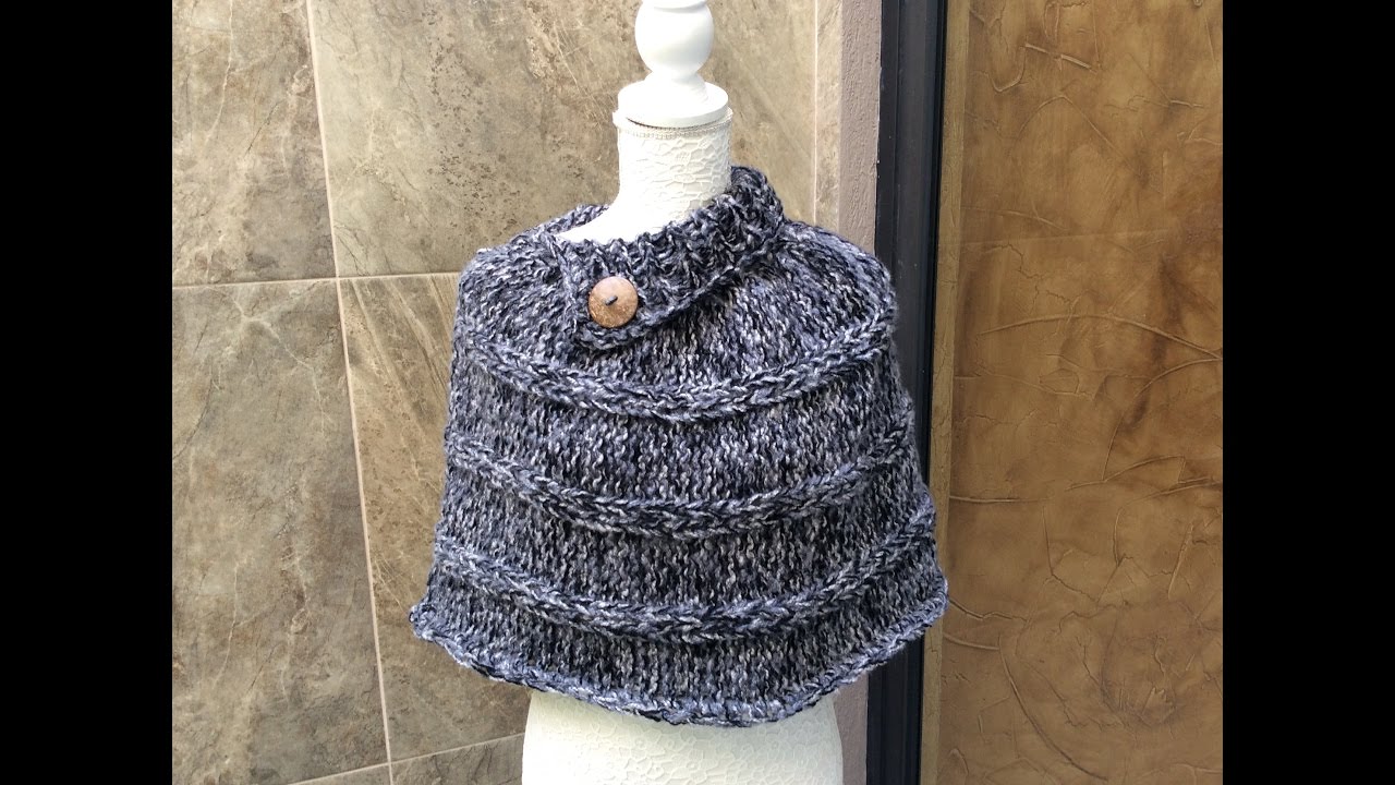 CAPA TEJIDA MOSCÚ - Agujas fácil y rápido - Tejiendo con LAURA CEPEDA