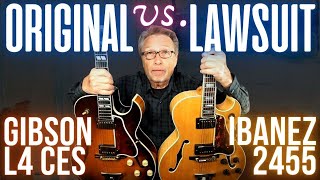 Which Sounds Better - Original or Lawsuit Copy? | Gibson L4 vs. Ibanez 2455 | Jazz Guitar Comparison