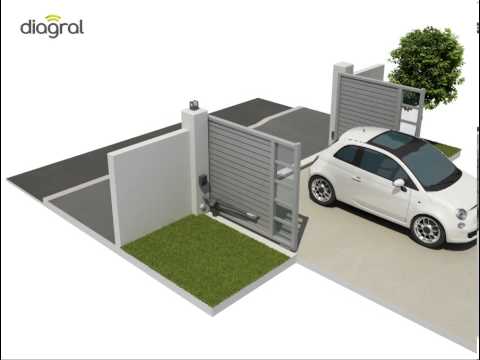 Automatisme de portails à vérins DIAG10MPF Diagral by adyx