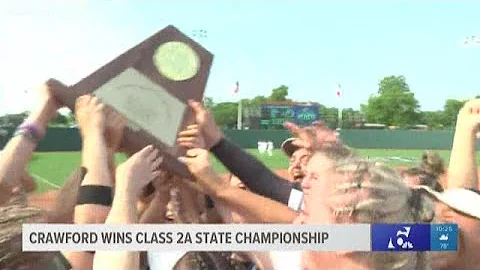 Crawford Softball wins state title over Thorndale in thriller