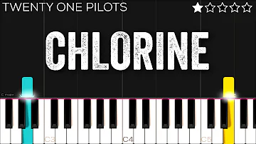 twenty one pilots - Chlorine | EASY Piano Tutorial