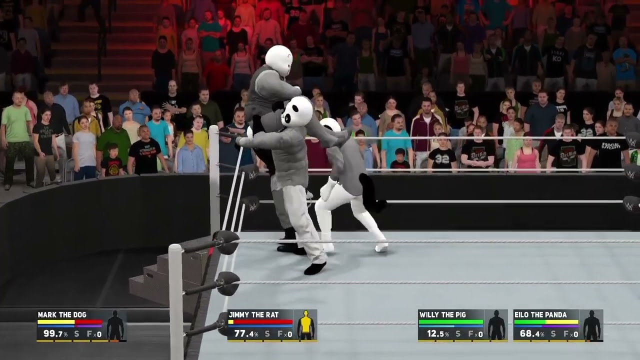 20-Animals Royal Rumble [WWE BattleFight]