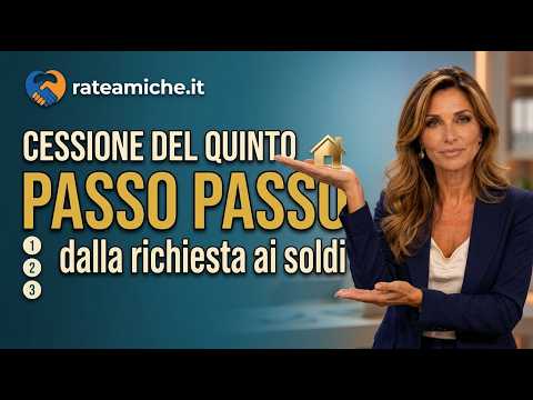 Video Dalla richiesta ai soldi sul conto: la cessione del quinto spiegata bene