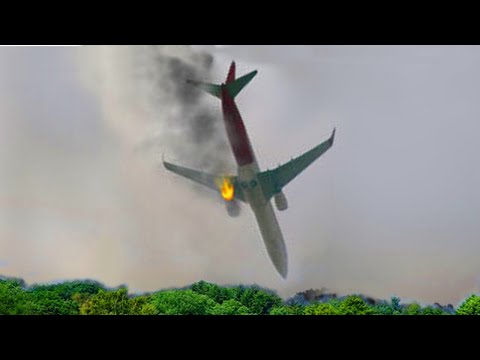 【事故】終わった..... 飛行機が墜落する瞬間【墜落】空港 飛行機,ヘリコプター離着陸風景映像 #1