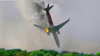 【事故】終わった..... 飛行機が墜落する瞬間【墜落】空港 飛行機,ヘリコプター離着陸風景映像 #1 screenshot 4