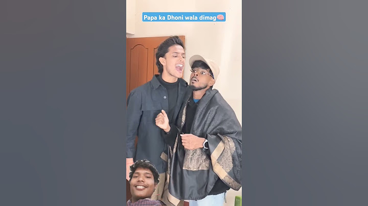 Papa ka Dhoni wala dimag 🧠 | #shorts