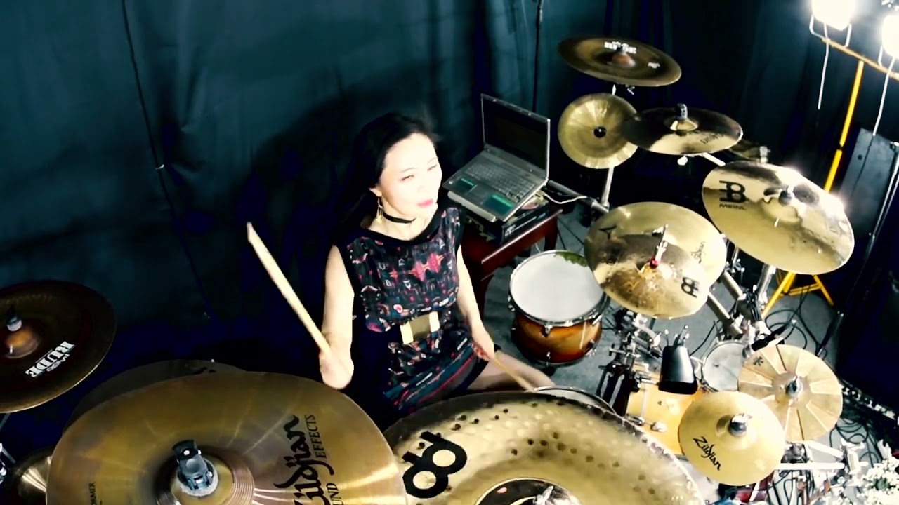 METALLICA - Fight fire with fire drum cover by Ami Kim (130)