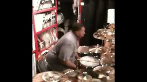 Aaron spears grooving in Dublin Ireland