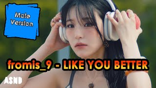 Fromis 9   Like You Better male Version
