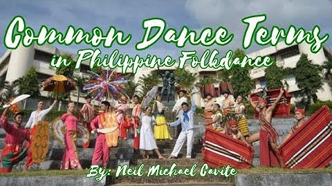 Thumbnail of Common Dance Terms in Philippine Folk Dance