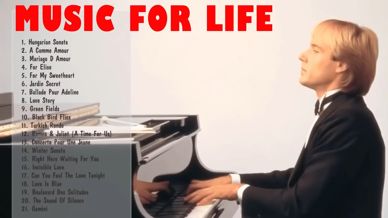 Lo mejor de Richard Clayderman - Álbum completo de grandes éxitos de Richard Clayderman