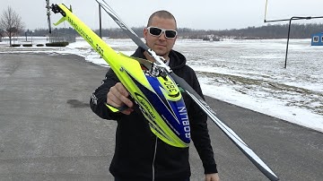 Breaking in my new Goblin 380 #1 with 900KV setup for extended flight times