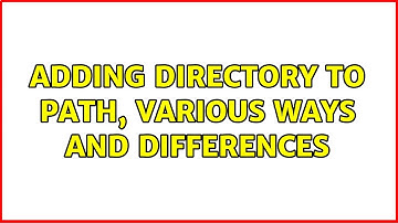 Ubuntu: Adding directory to PATH, various ways and differences