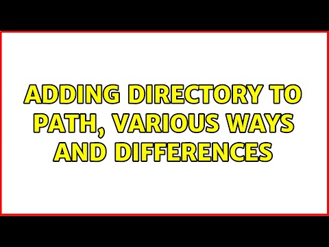 Ubuntu: Adding directory to PATH, various ways and differences